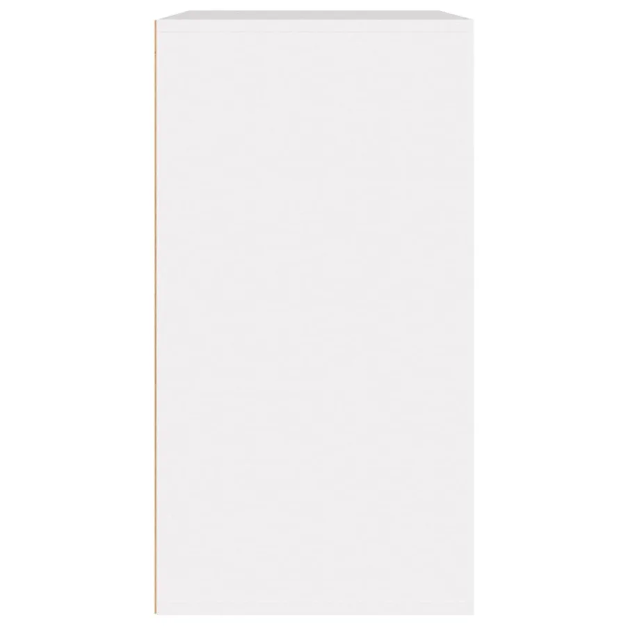 Armoire à cosmétiques Blanc 80x40x75 cm Bois d'ingénierie - 7
