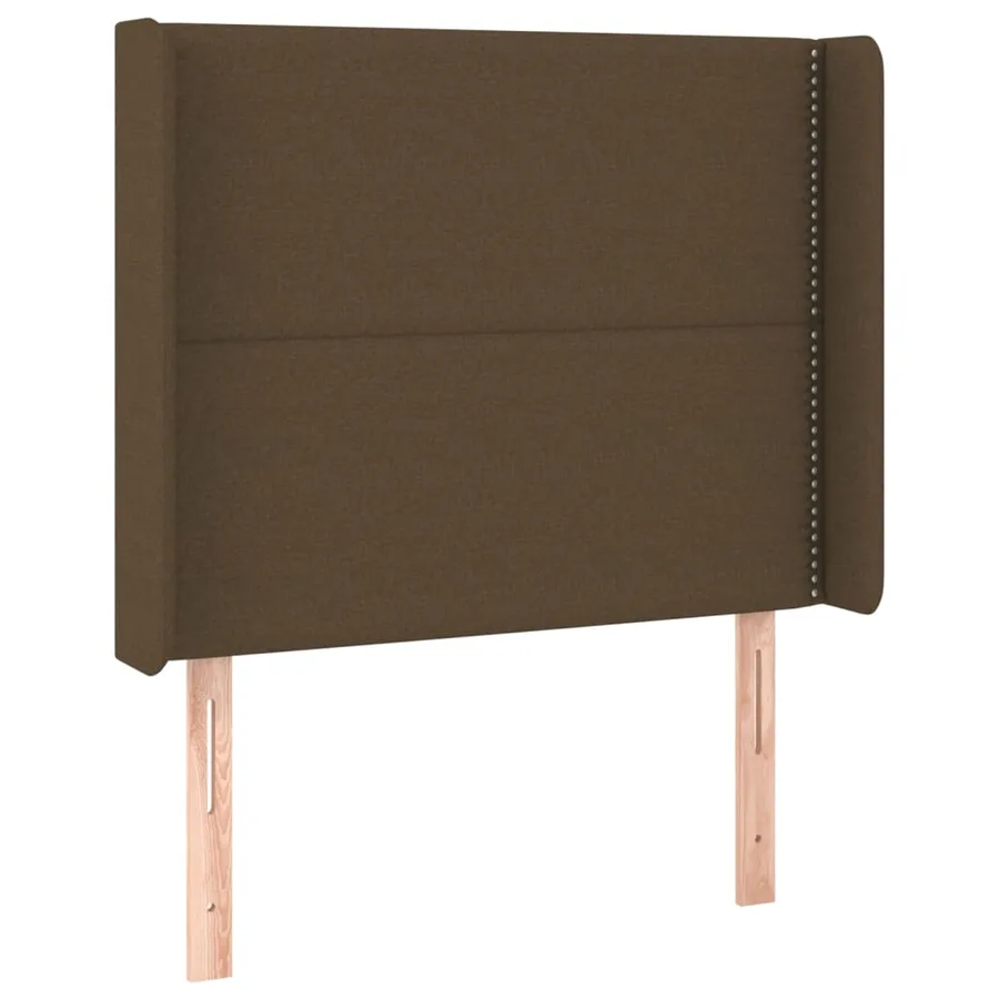 Sommier à lattes de lit matelas LED Marron foncé 100x200 cm - 7