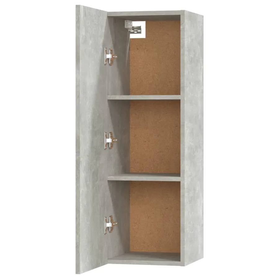 Ensemble de meubles TV 5 pcs Gris béton Bois d'ingénierie - 10