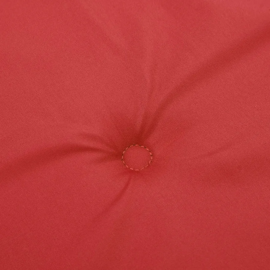 Coussins de chaise à dossier haut lot de 2 rouge tissu oxford - 8