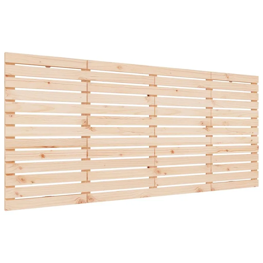 Tête de lit murale 156x3x91,5 cm Bois massif de pin - 2