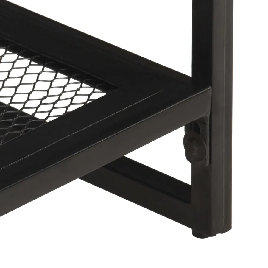 Table d'appoint 40x40x35 cm Bois de manguier massif - 5