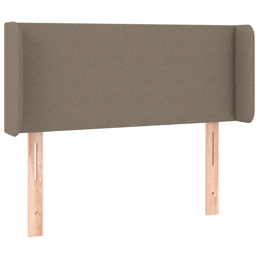 Tête de lit à LED Taupe 103x16x78/88 cm Tissu - 3