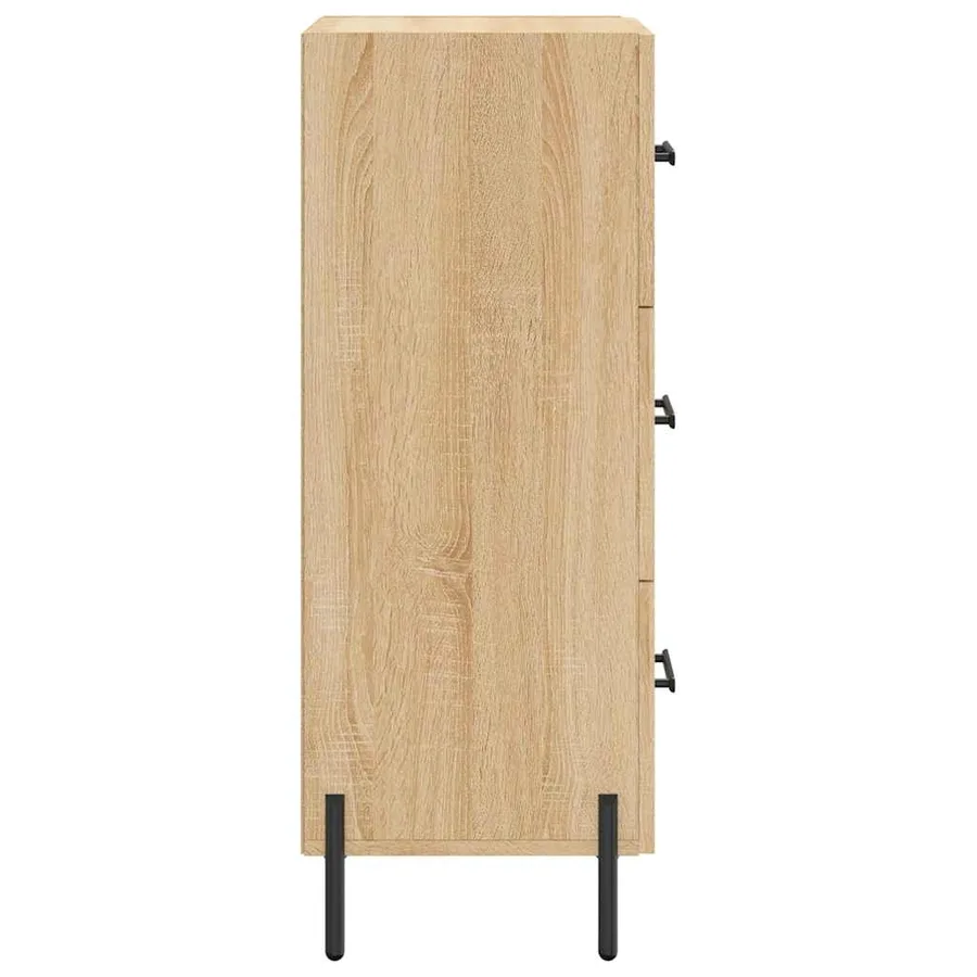 Buffet Chêne sonoma 34,5x34x90 cm Bois d'ingénierie - 7