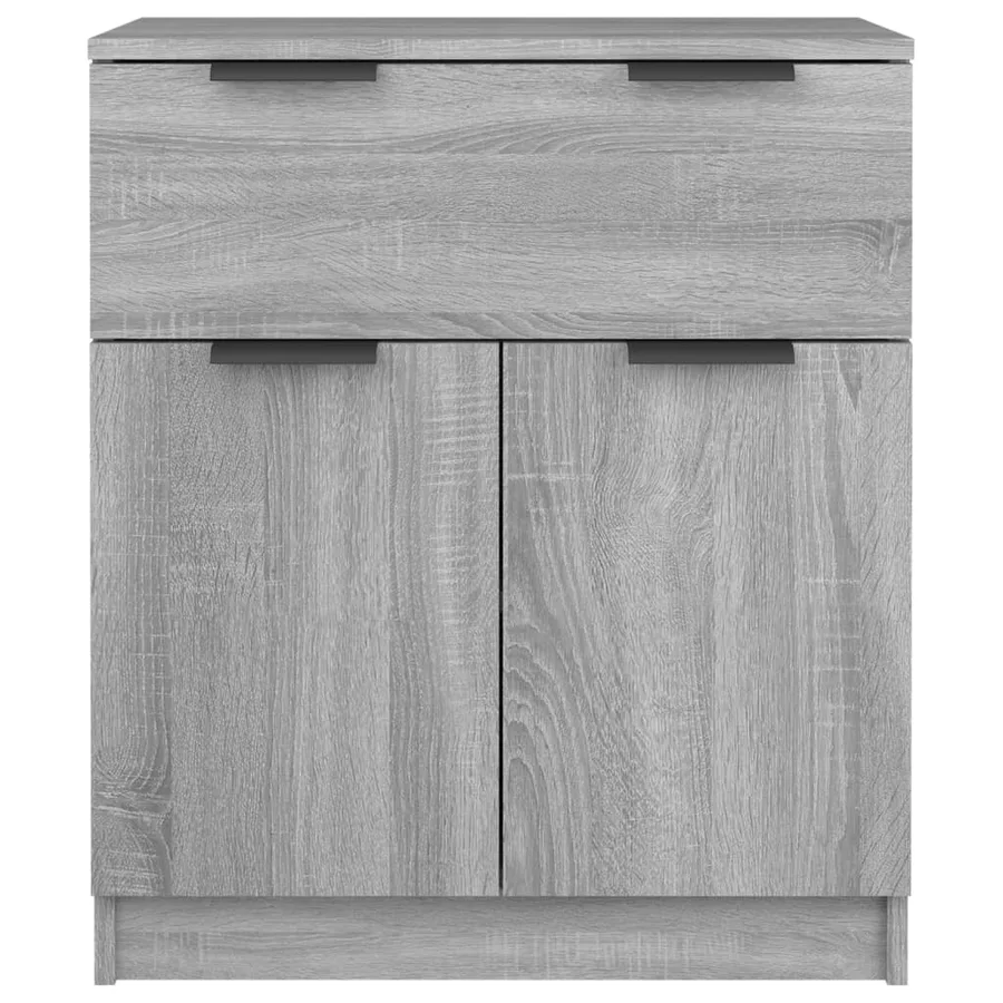 Buffet Sonoma gris 60x30x70 cm Bois d'ingénierie - 5