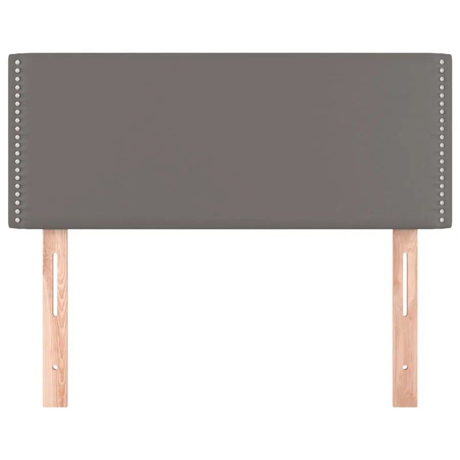 Tête de lit Gris 80x5x78/88 cm Similicuir - 3