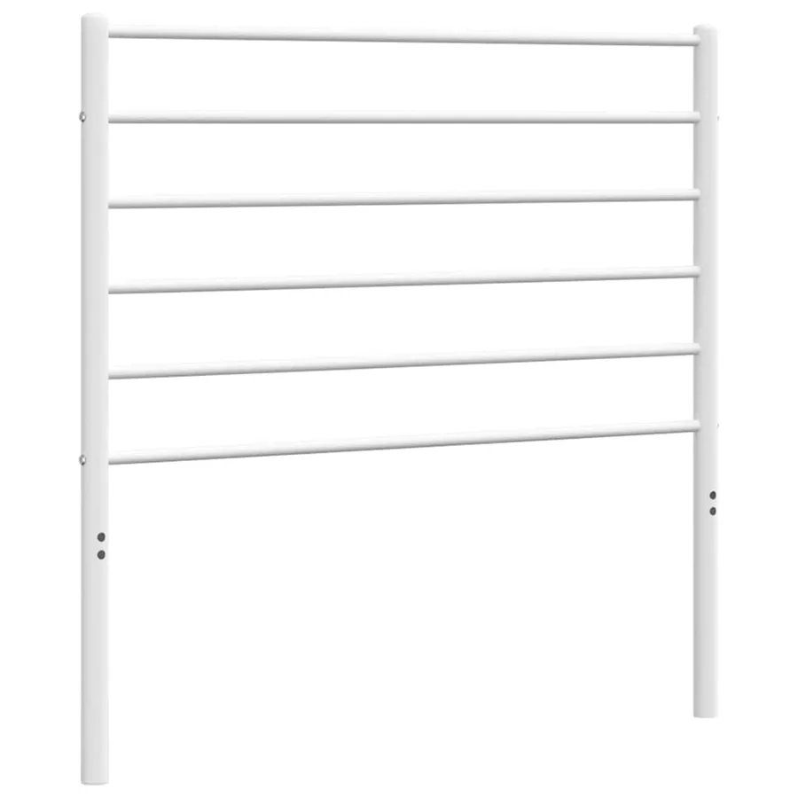 Tête de lit de remplacement métal blanc 100 cm - 2