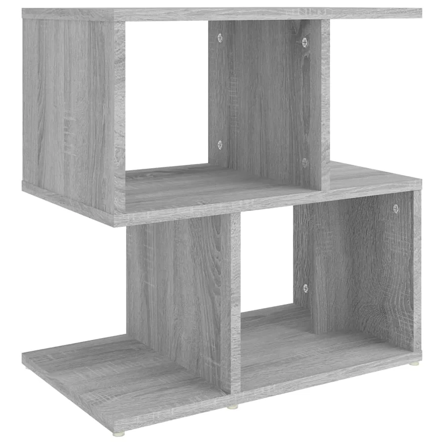 Table de chevet 2pcs Sonoma gris 50x30x51,5cm Bois d'ingénierie - 4