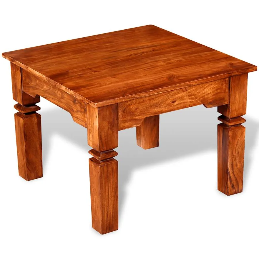 Table basse Bois massif 60x60x45 cm - 4