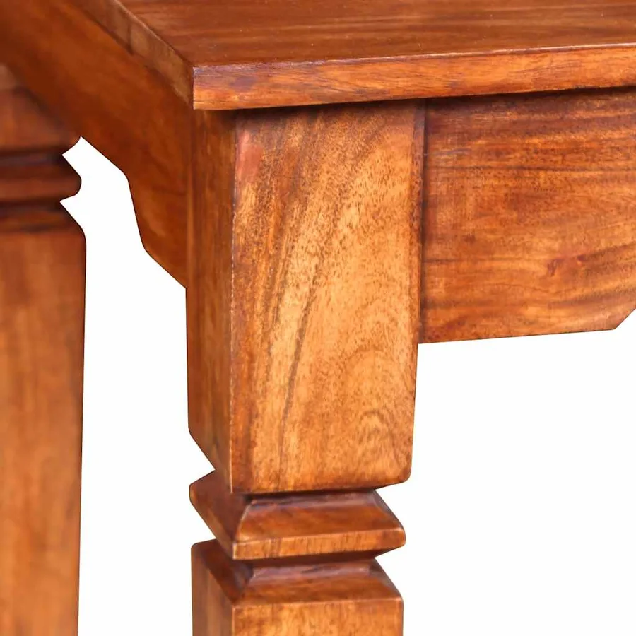 Table basse Bois massif 60x60x45 cm - 7
