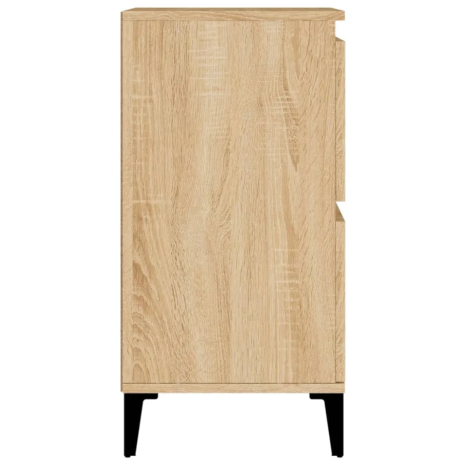 Buffet Chêne sonoma 60x35x70 cm Bois d'ingénierie - 7