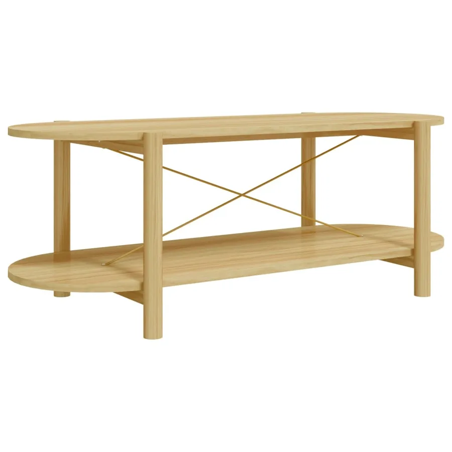 Table basse 110x48x40 cm Bois d'ingénierie - 2
