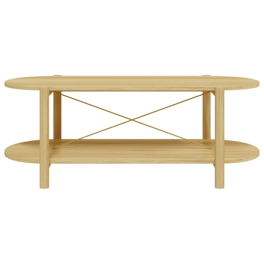Table basse 110x48x40 cm Bois d'ingénierie - 5