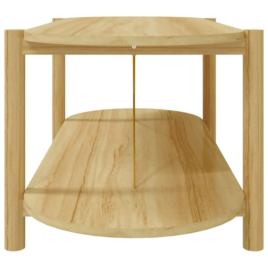 Table basse 110x48x40 cm Bois d'ingénierie - 6