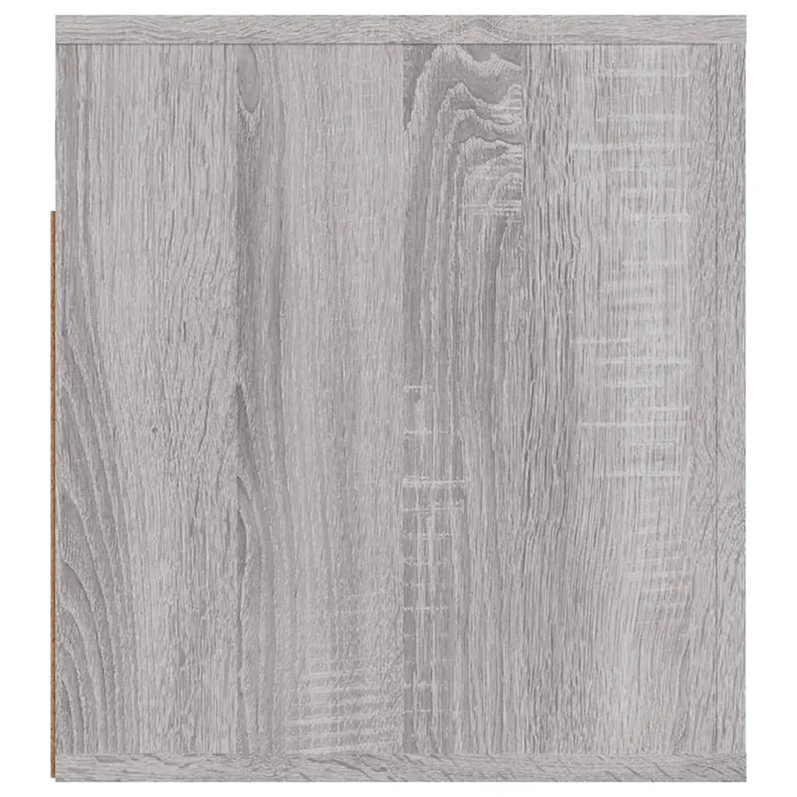 Tables de chevet murales 2 pcs Sonoma gris 50x36x40 cm - 8