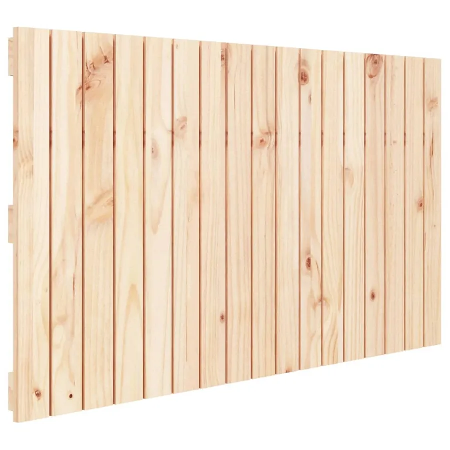 Tête de lit murale 108x3x60 cm Bois massif de pin - 2