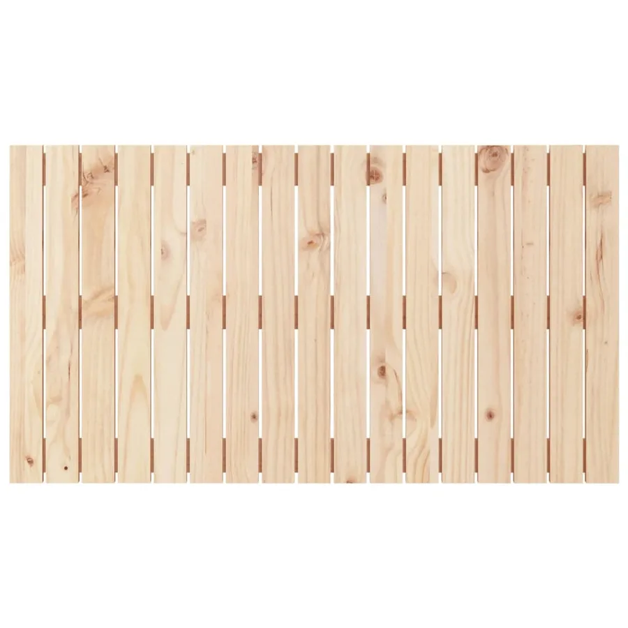 Tête de lit murale 108x3x60 cm Bois massif de pin - 4