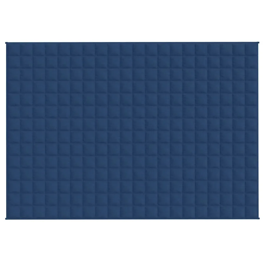 Couverture lestée Bleu 138x200 cm 6 kg Tissu - 3