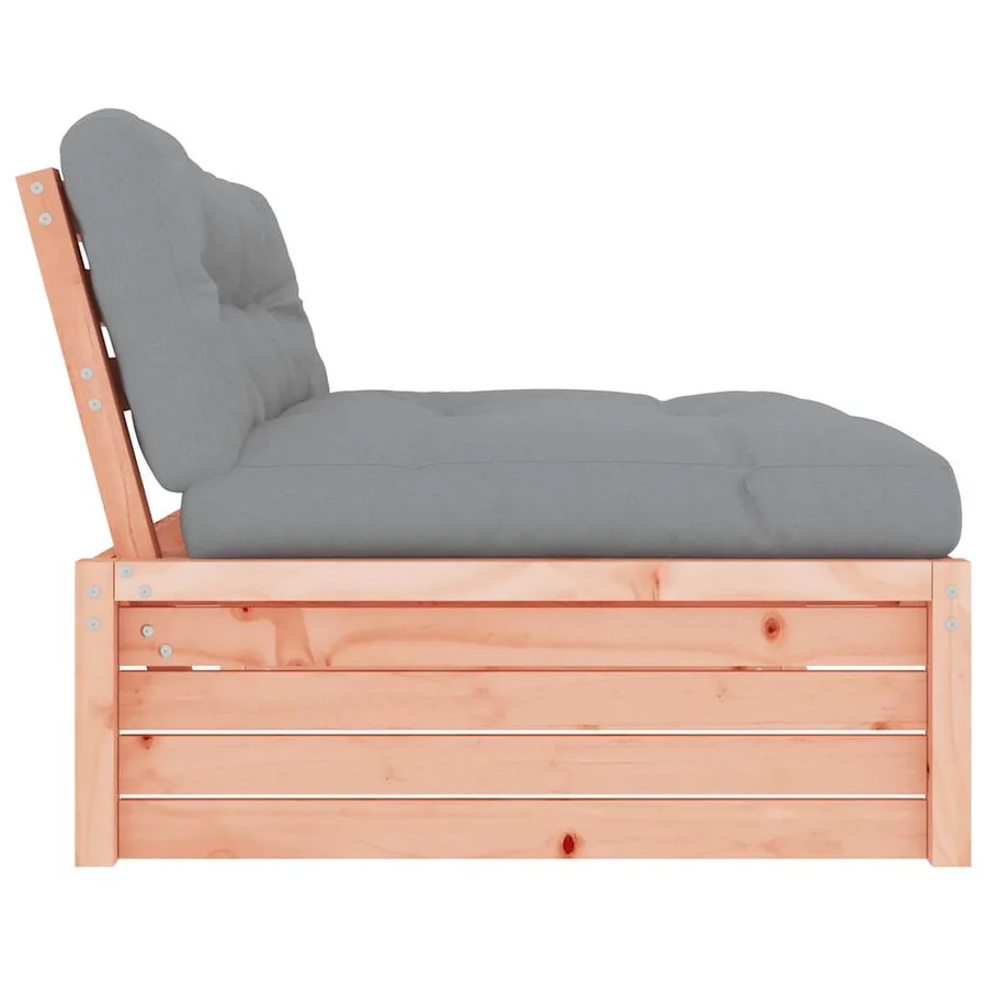 Canapé central 120x80 cm bois massif douglas - 5
