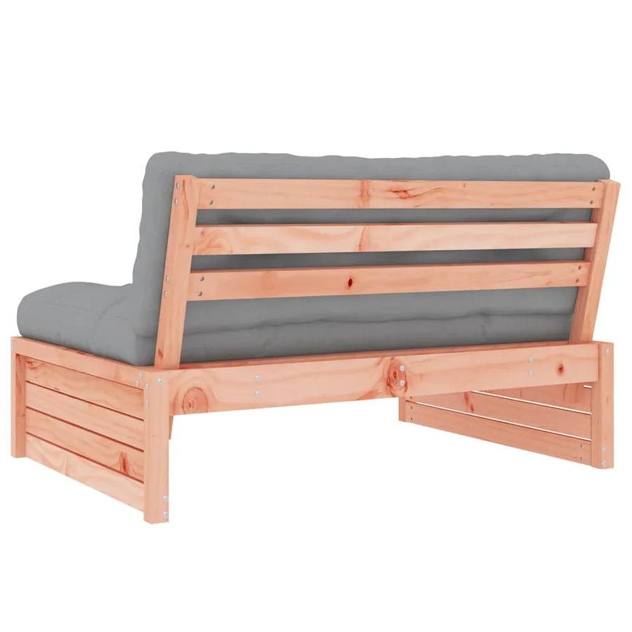 Canapé central 120x80 cm bois massif douglas - 6