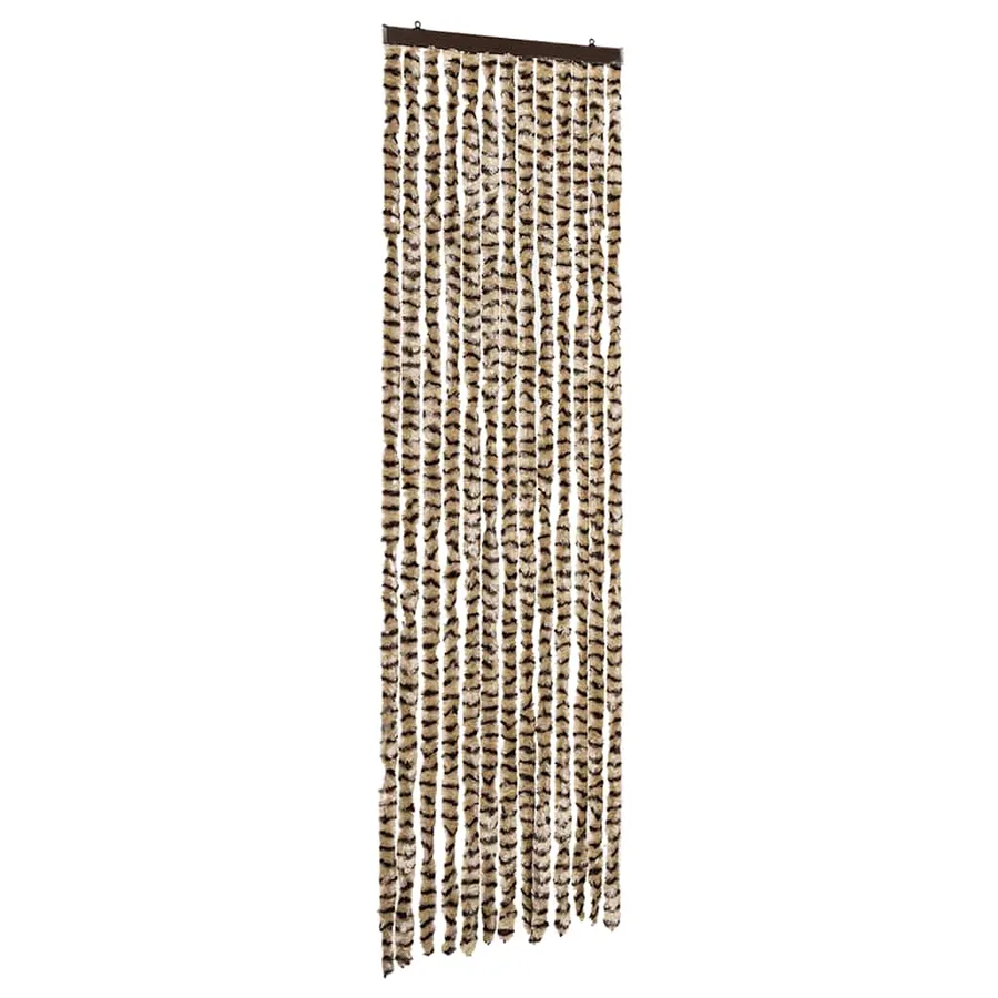Moustiquaire Beige et marron 56x185 cm Chenille - 2