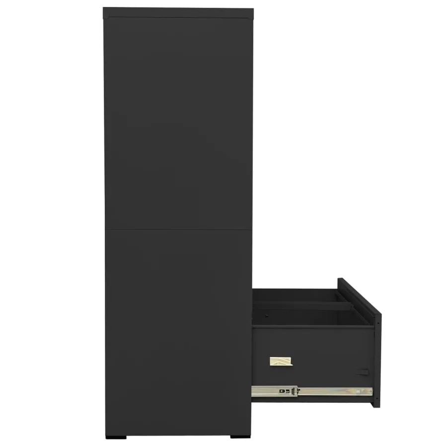 Classeur Anthracite 90x46x134 cm Acier - 6