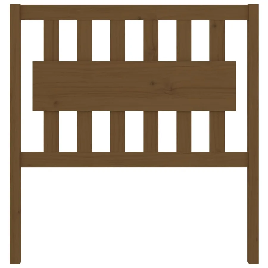 Tête de lit Marron miel 95,5x4x100 cm Bois massif de pin - 3