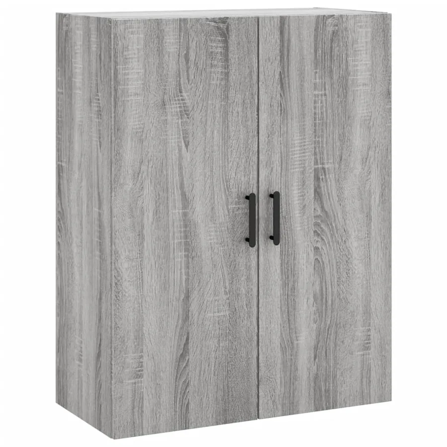 Buffet haut Sonoma gris 69,5x34x180 cm Bois d'ingénierie - 5