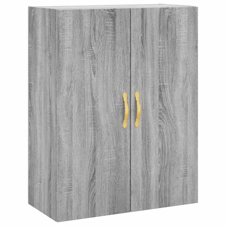 Armoires murales 2 pcs sonoma gris 69,5x34x90 cm - 5