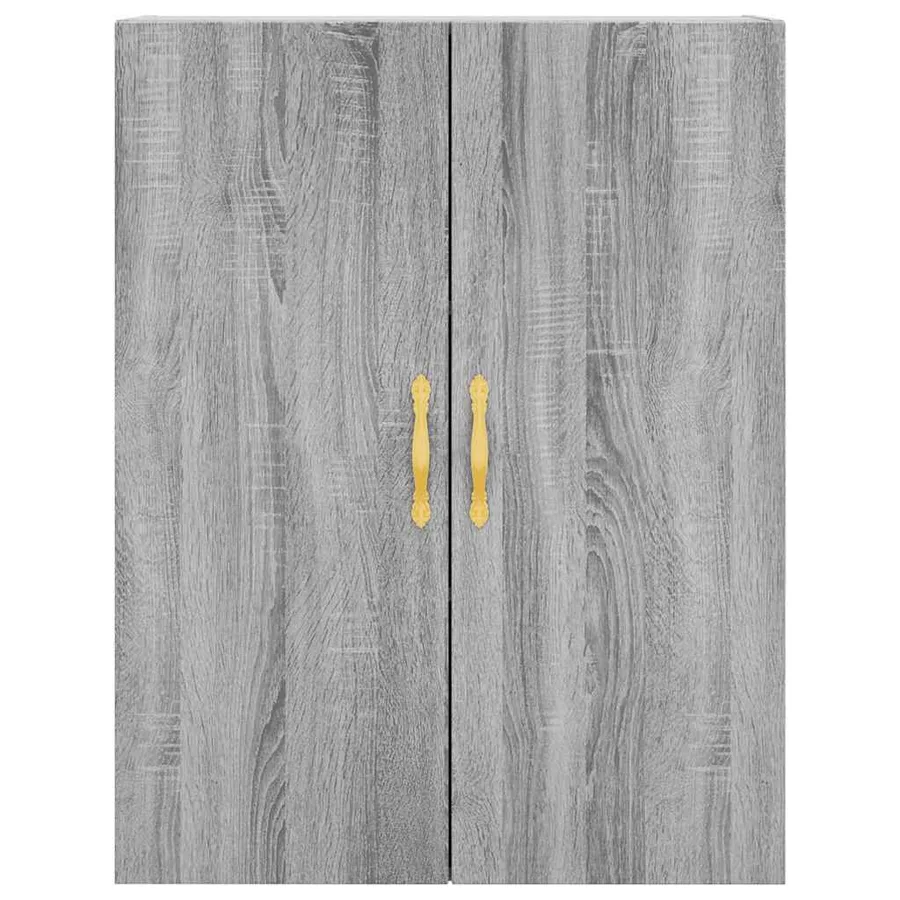 Armoires murales 2 pcs sonoma gris 69,5x34x90 cm - 6