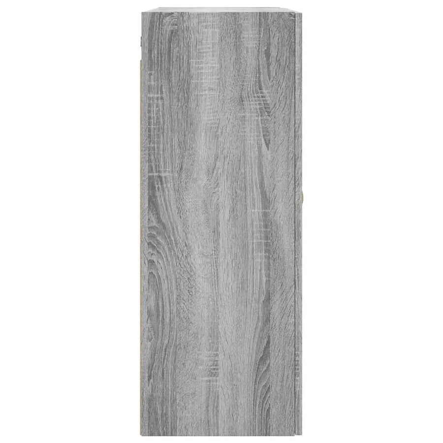 Armoires murales 2 pcs sonoma gris 69,5x34x90 cm - 7