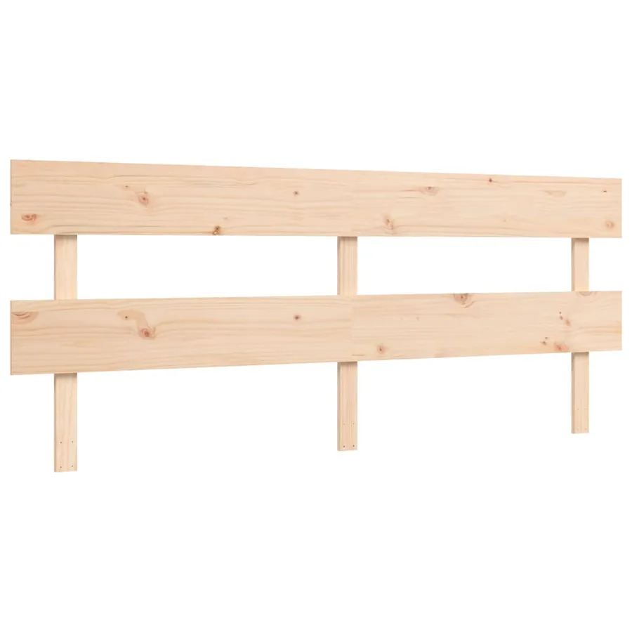 Lit pour personne âgée sans matelas bois massif - 8