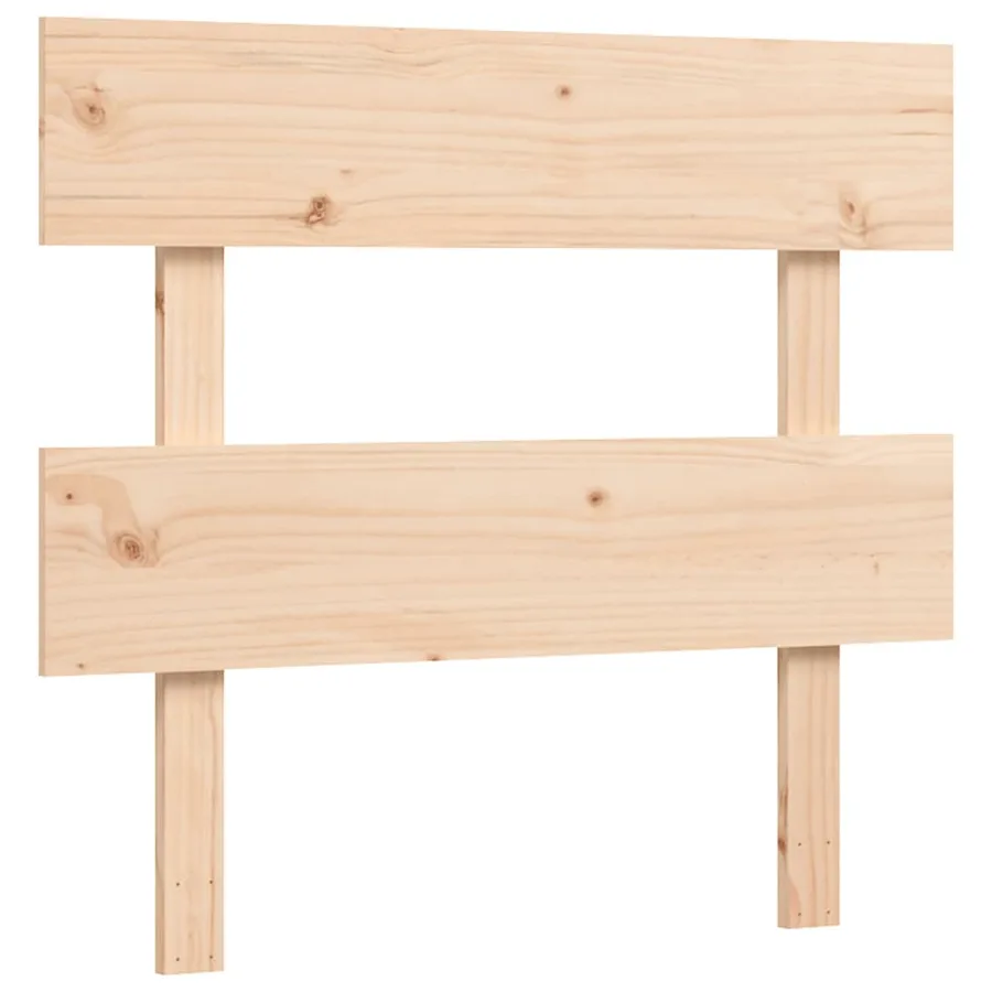 Lit pour personne âgée sans matelas bois massif - 8