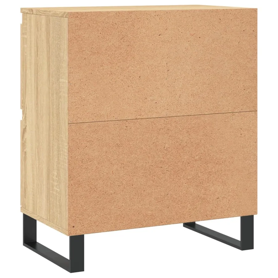 Buffets 3 pcs Chêne sonoma Bois d'ingénierie - 8