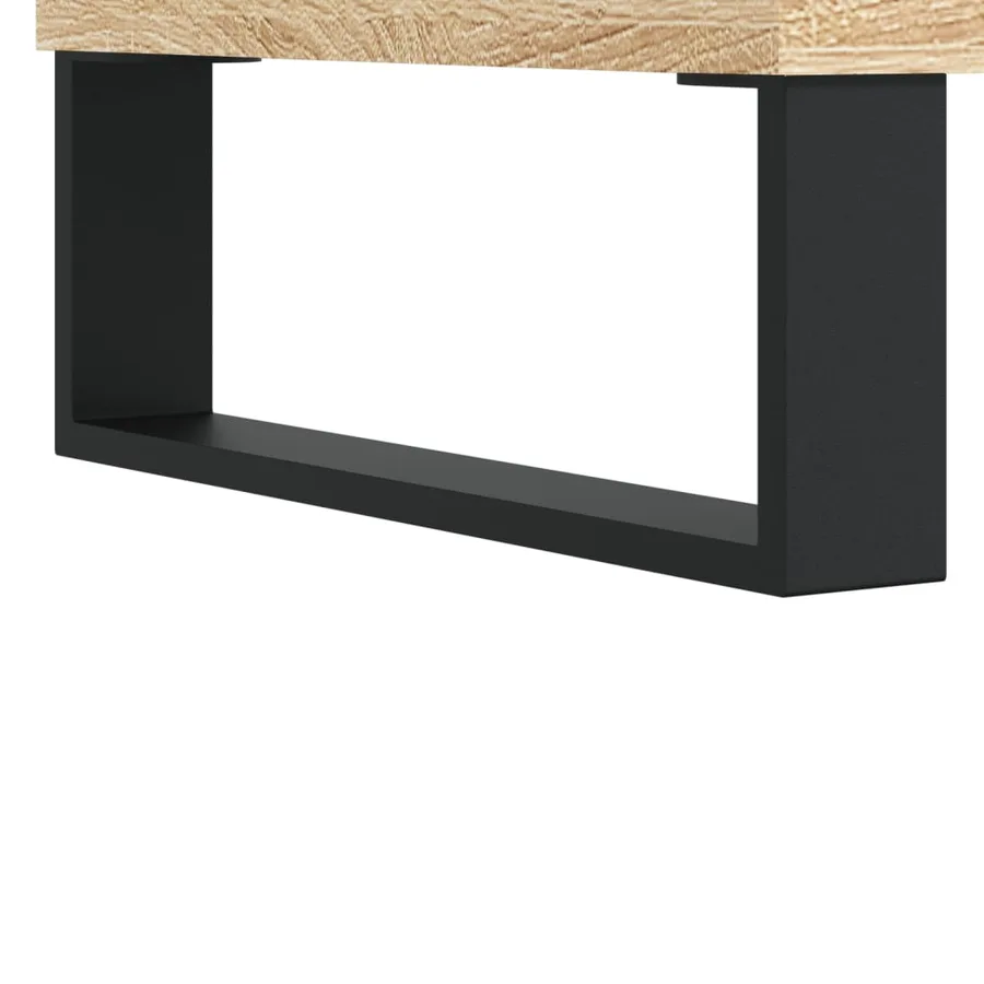 Buffets 3 pcs Chêne sonoma Bois d'ingénierie - 9