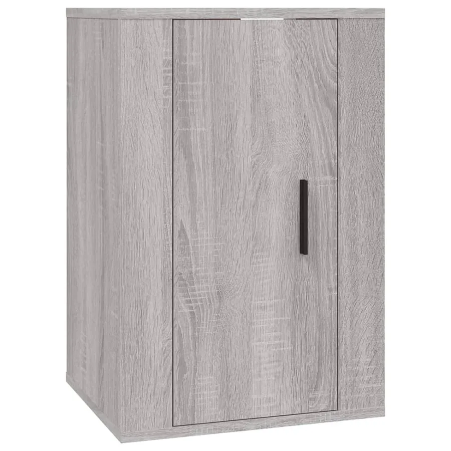 Ensemble de meubles TV 3 pcs Sonoma gris Bois d'ingénierie - 5