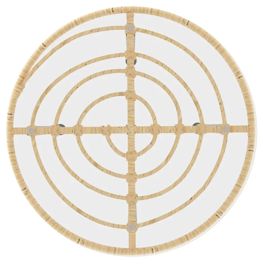 Ensemble à manger de jardin 3 pcs Résine tressée - 8