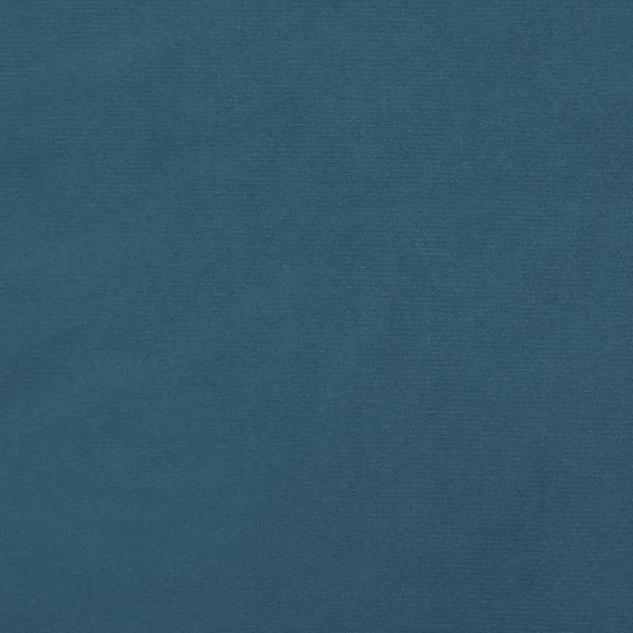Cadre de lit sans matelas bleu foncé 90x190 cm velours - 11