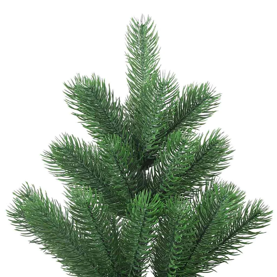 Sapin de Noël artificiel Nordmann avec LED et boules Vert 150cm - 4