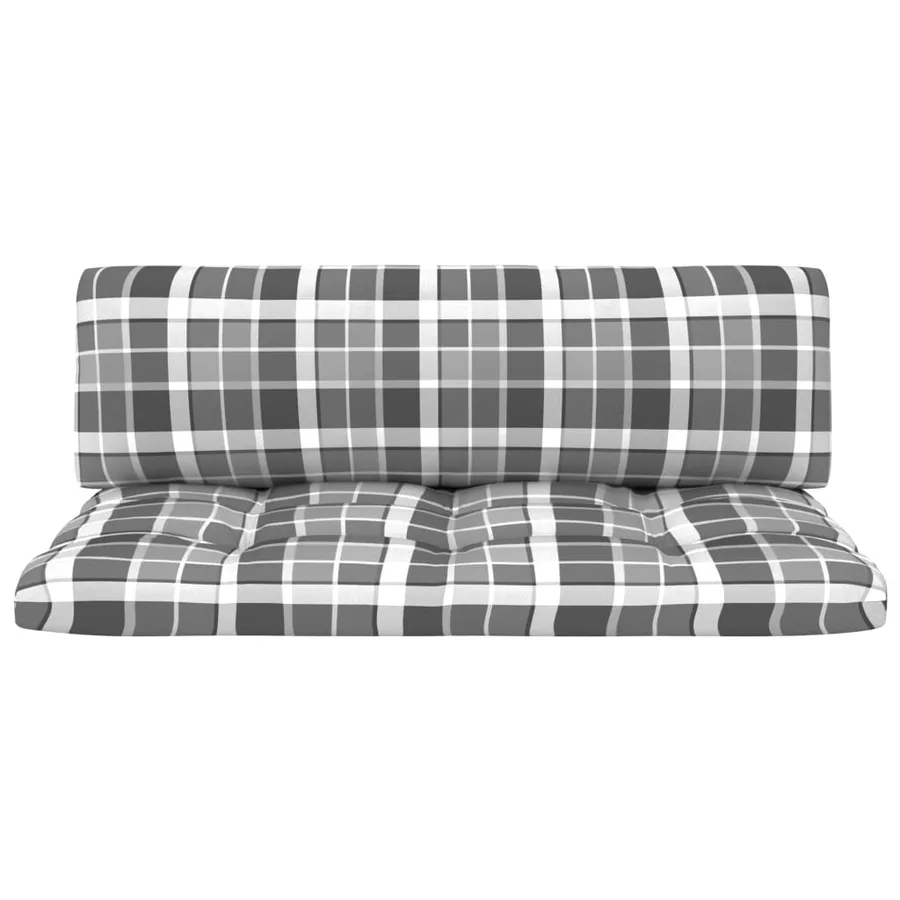 Canapé central palette de jardin Gris Bois de pin imprégné - 3