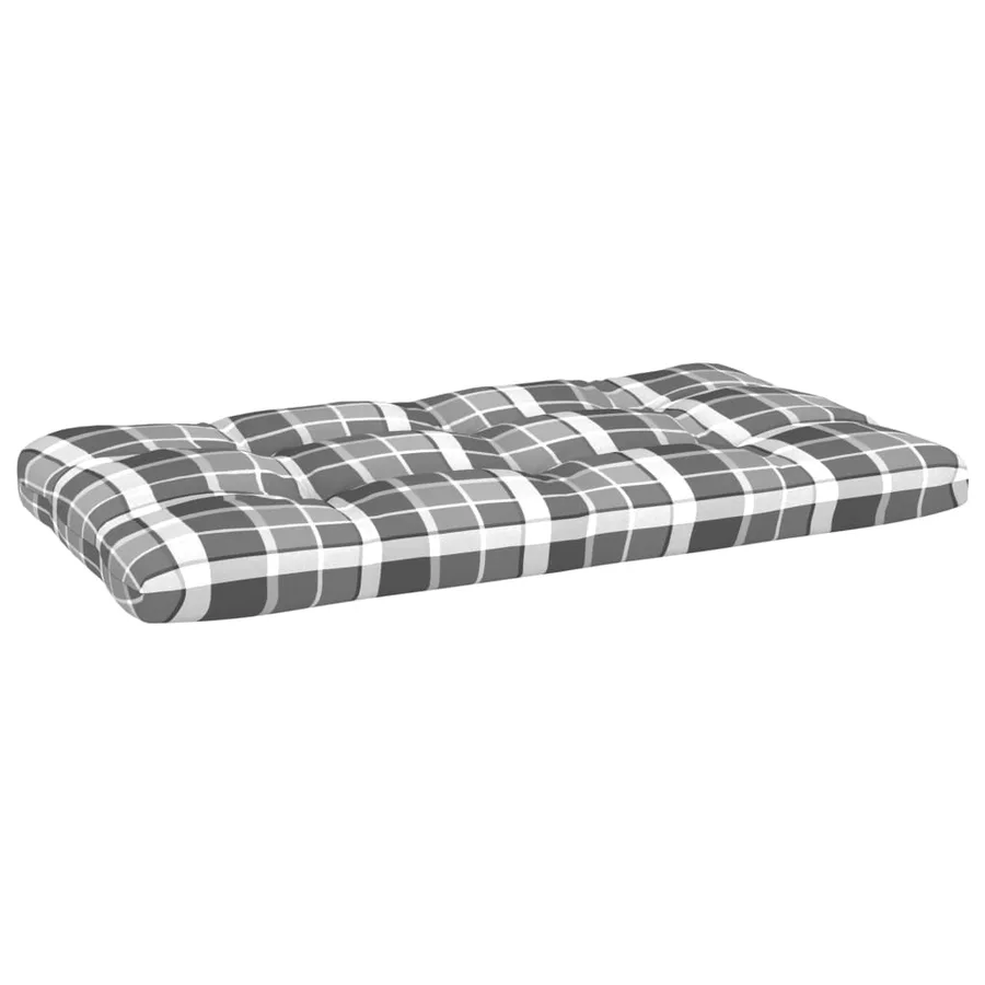 Canapé central palette de jardin Gris Bois de pin imprégné - 4
