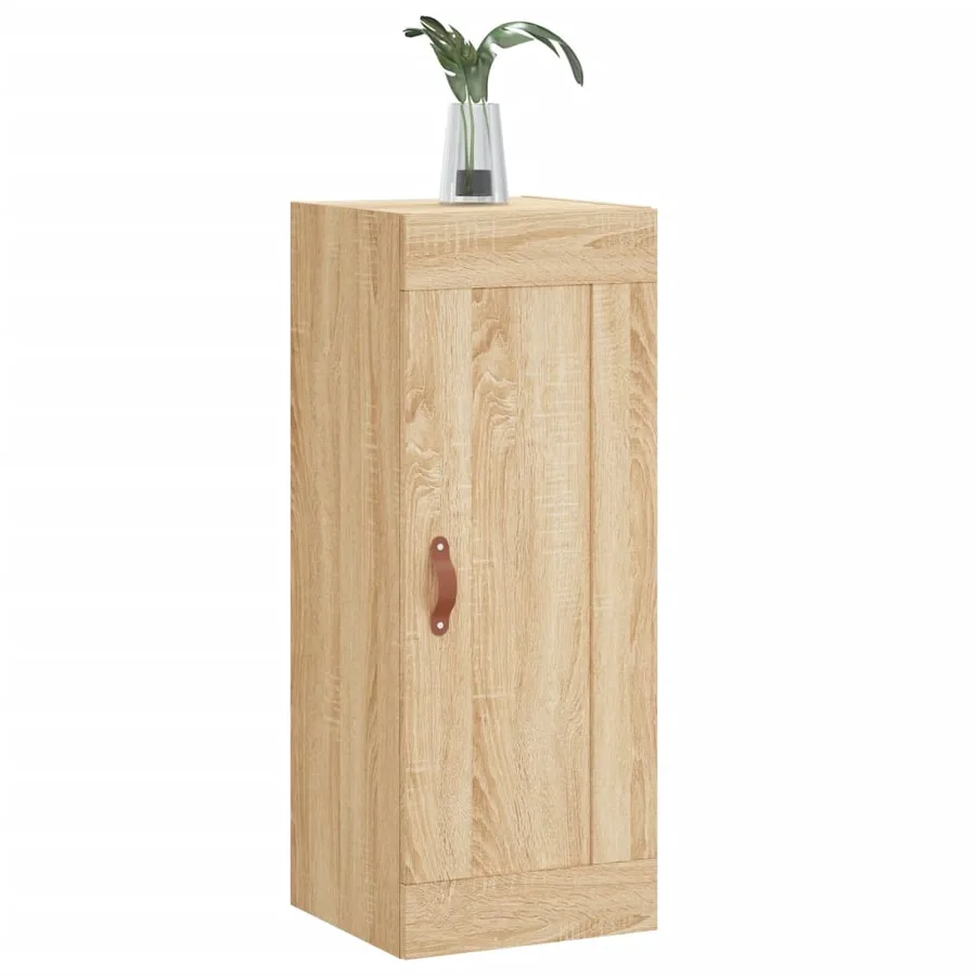 Armoire murale chêne sonoma 34,5x34x90 cm bois d'ingénierie - 4