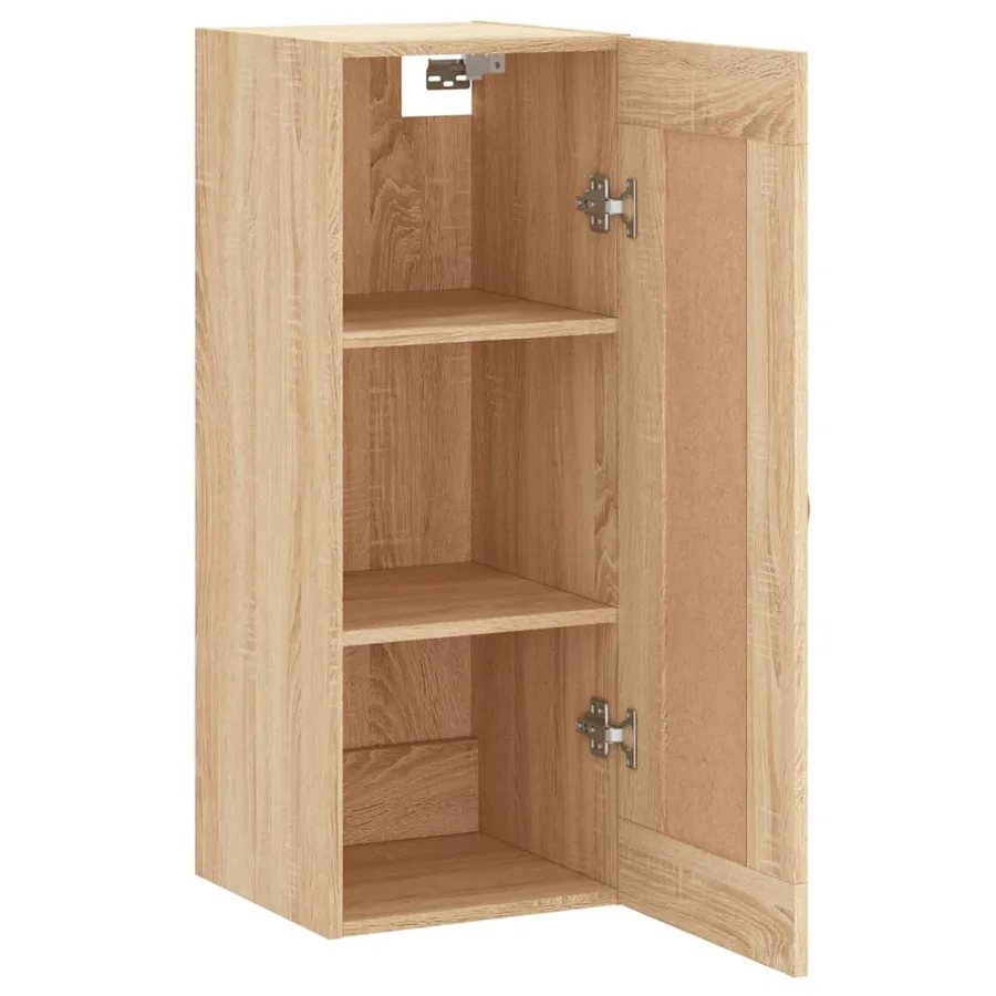 Armoire murale chêne sonoma 34,5x34x90 cm bois d'ingénierie - 6