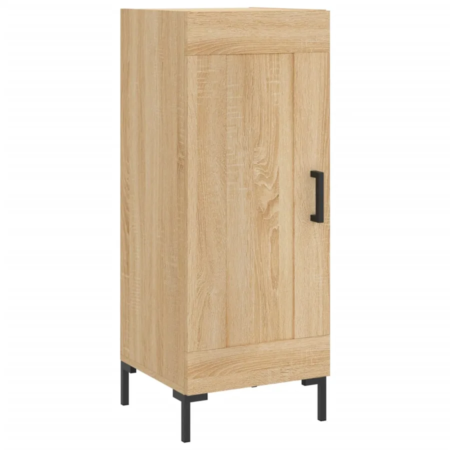 Buffet Chêne sonoma 34,5x34x90 cm Bois d'ingénierie - 2