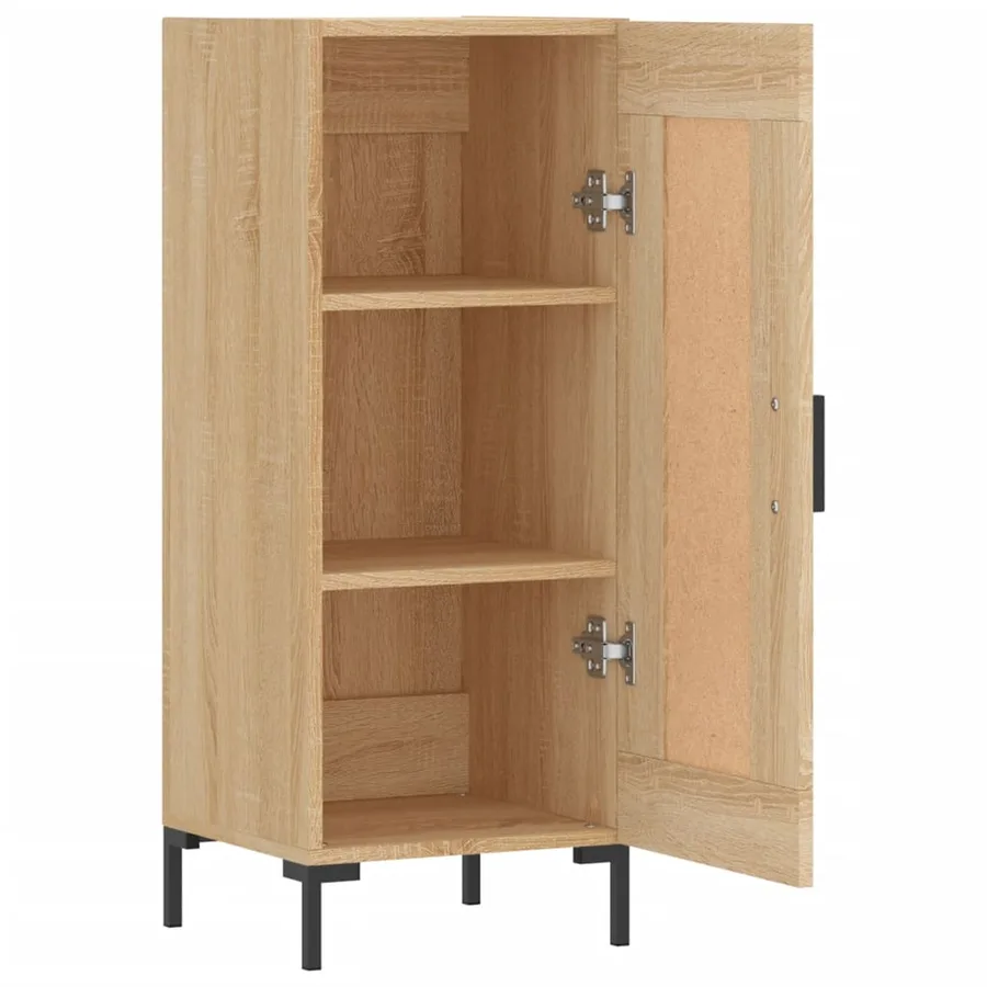 Buffet Chêne sonoma 34,5x34x90 cm Bois d'ingénierie - 6