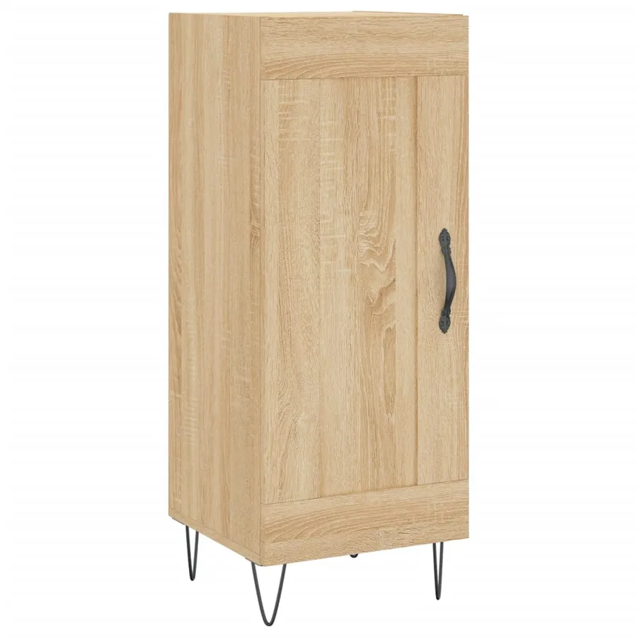 Buffet Chêne sonoma 34,5x34x90 cm Bois d'ingénierie - 2