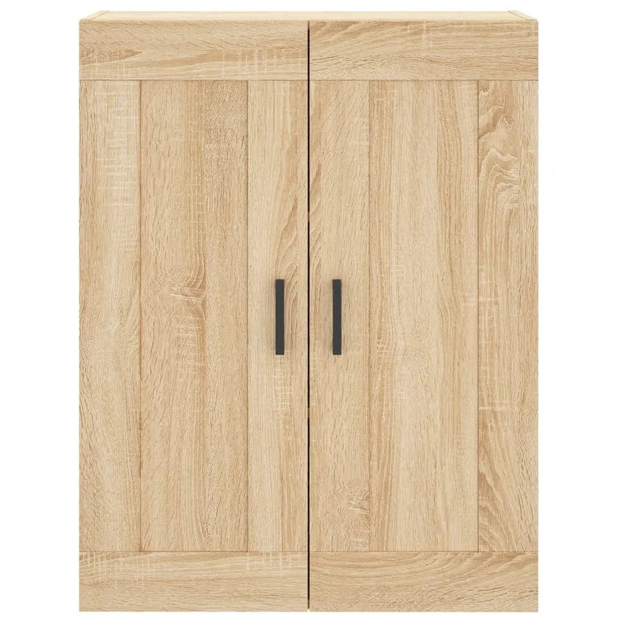 Armoire murale chêne sonoma 69,5x34x90 cm bois d'ingénierie - 6