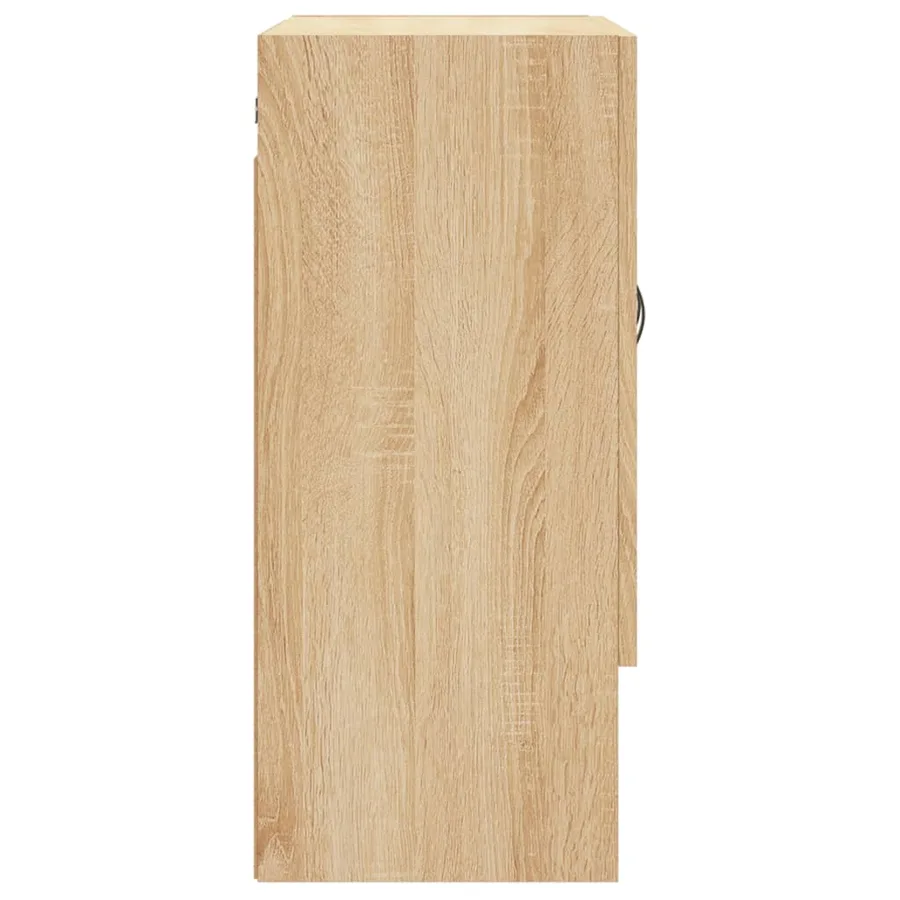 Armoire murale chêne sonoma 60x31x70 cm bois d'ingénierie - 7