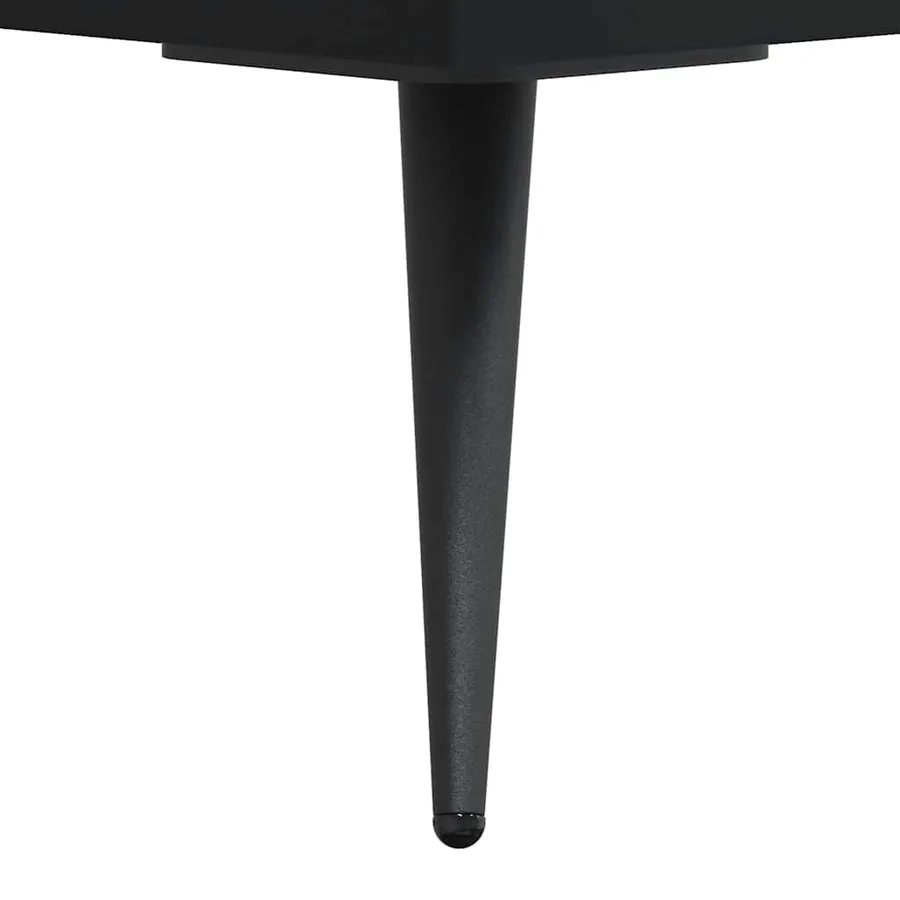Buffet Noir 34,5x34x90 cm Bois d'ingénierie - 11