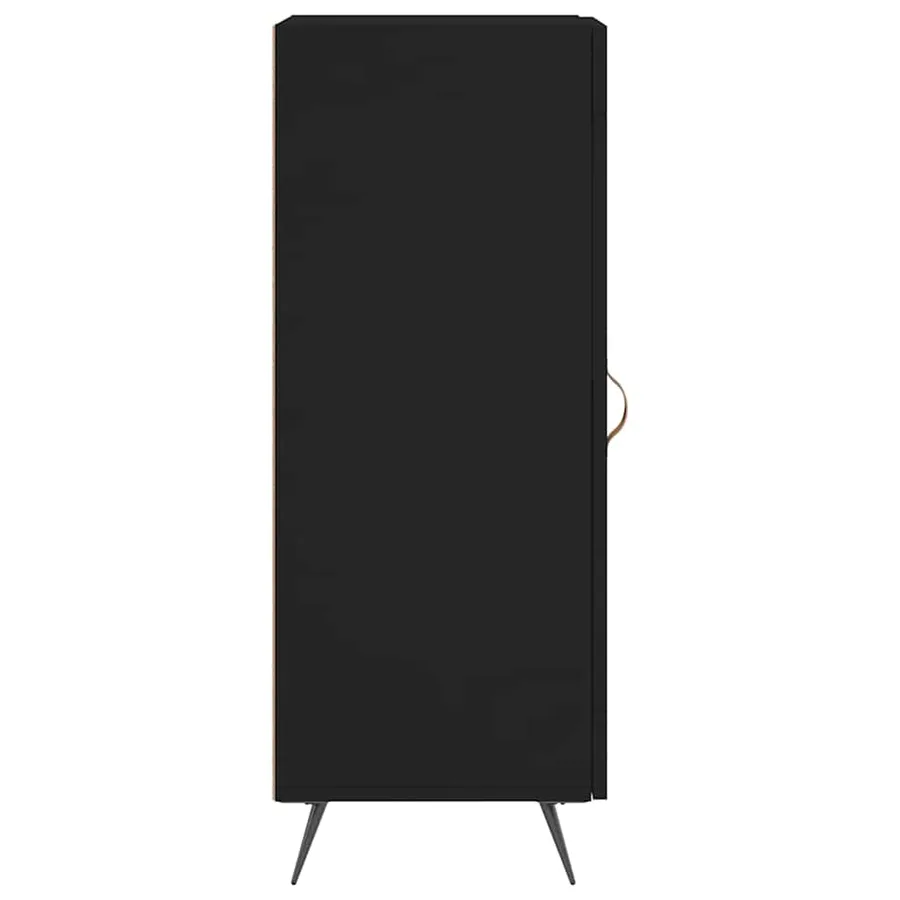 Buffet Noir 34,5x34x90 cm Bois d'ingénierie - 7
